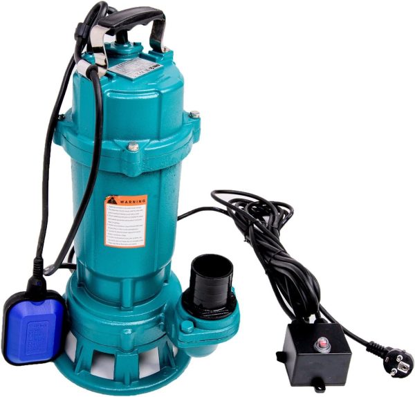 TAUCHPUMPE 1100W IBO ZERKLEINERER FÄKALIENPUMPE SCHMUTZWASSERPUMPE SCHWIMMER - Pumpe, Wasserpumpe,SCHNEIDWERK, 1