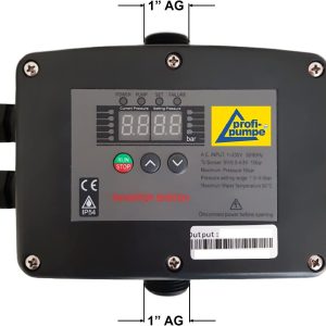 INVERTER-PUMPENSTEUERUNG 2-1,1KW verkabelt DRUCKSCHALTER Druckwächter Automatic-Controller Durchflusswächter für Hauswasserwerk Pumpe Brunnenpumpe Kreiselpumpe Tauchpumpe Tiefbrunnenpumpe (IPC-2-VK) 10
